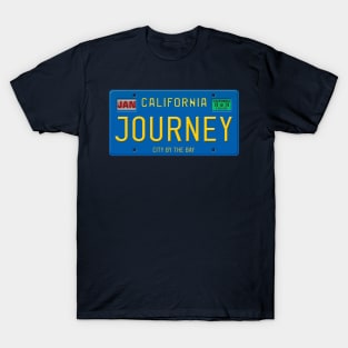 Journey License Plate T-Shirt